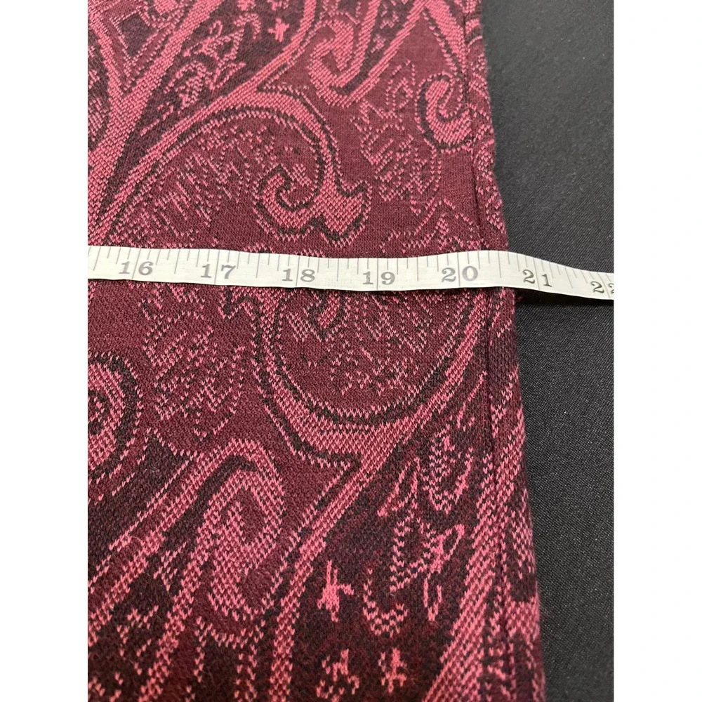 Geoffrey Beene paisley jacquard